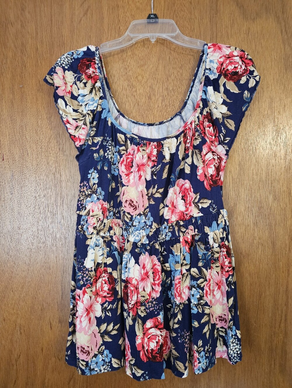Torrid Size 1 Flutter Sleeve Babydoll Top
